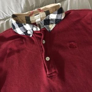 Boys Authentic Burberry London Collared Shirt